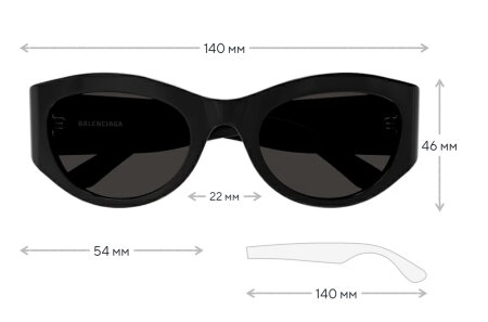 Balenciaga BB 0330SK 001